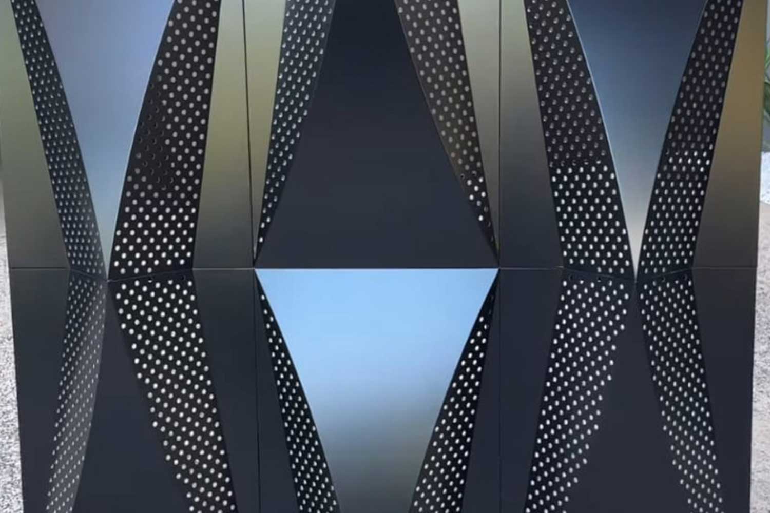 Concept Reklam modern mimari ve ACM 3D Cephe tasarımı