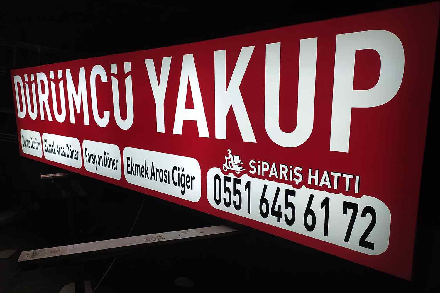 istanbul tabela imalatı germe tabela